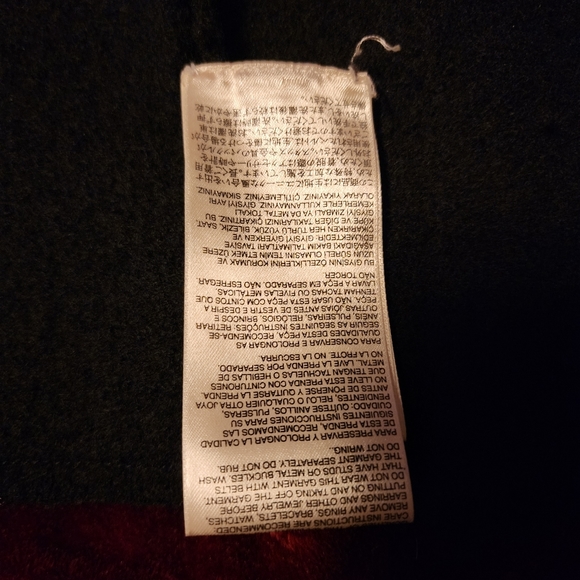 Diesel black 100% wool coat Women's Size S - Picture 11 of 13